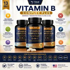Vitamina B complex 13 en 1 total health