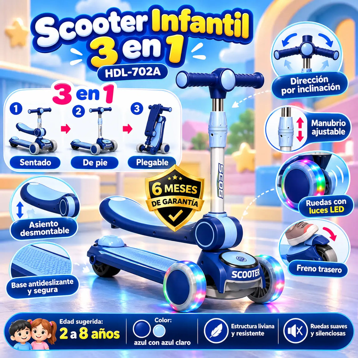 SCOOTER HDL 702A