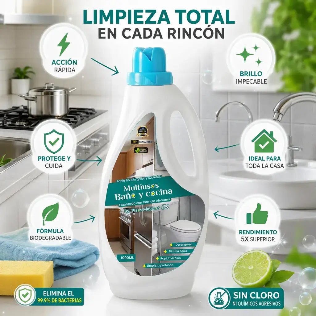 Multiusos cocina y baño | desengrasante
