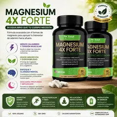 Magnesio x 4 forte