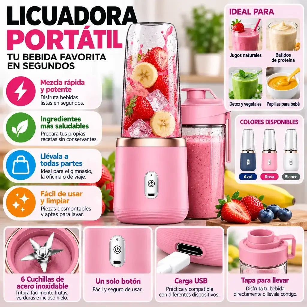 Licuadora doble vaso