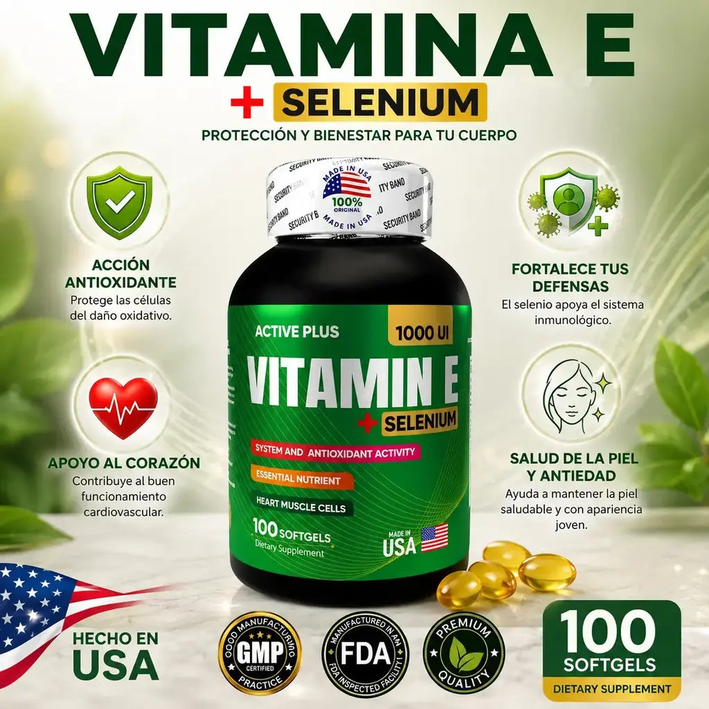 Vitamina E + selenium importada
