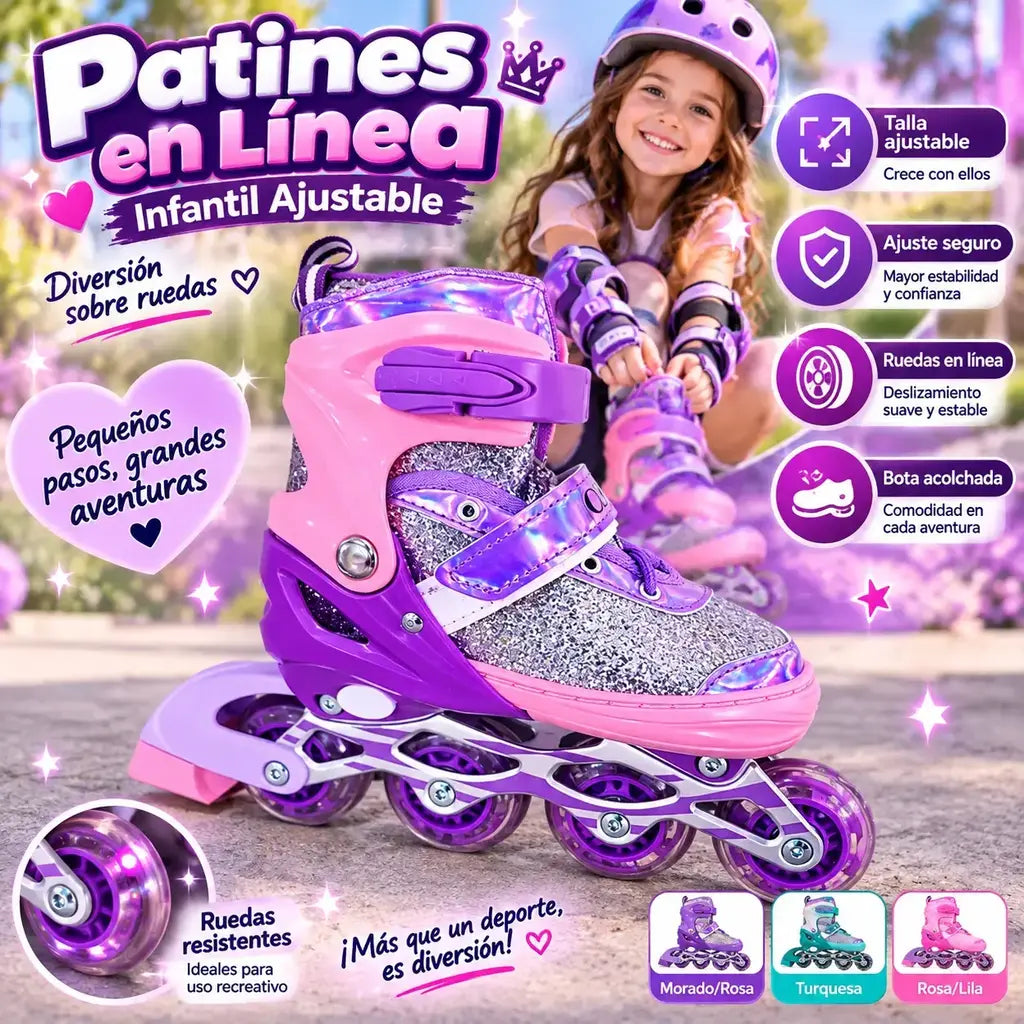 Patines ajuatable RF 8200T