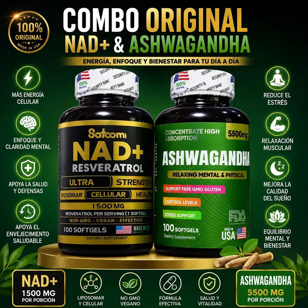 Combo original nad y ashwagandha