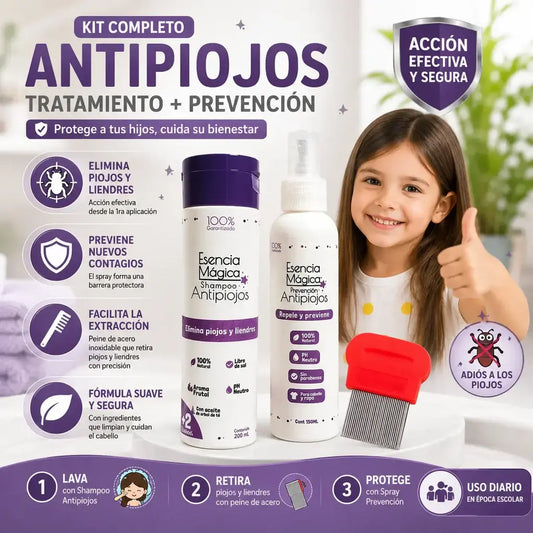 Kit antipiojos completo
