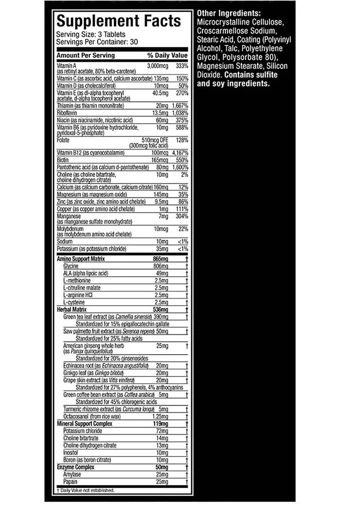 Multivitamínico platinum