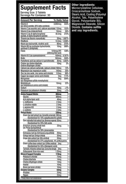 Multivitamínico platinum