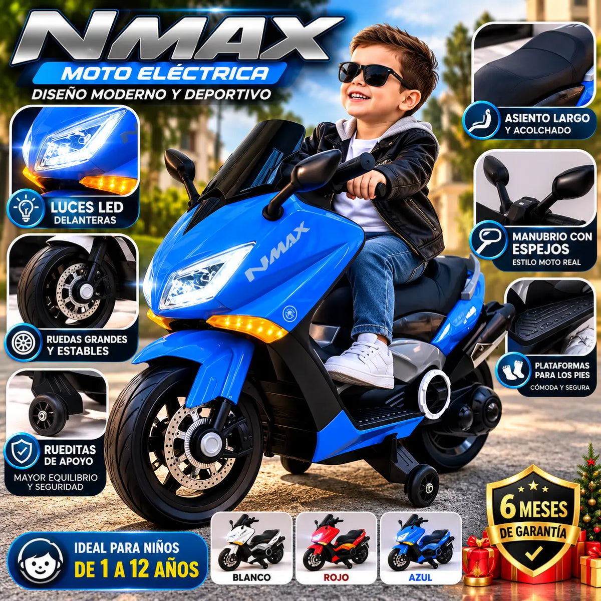Nmax moto eléctrica