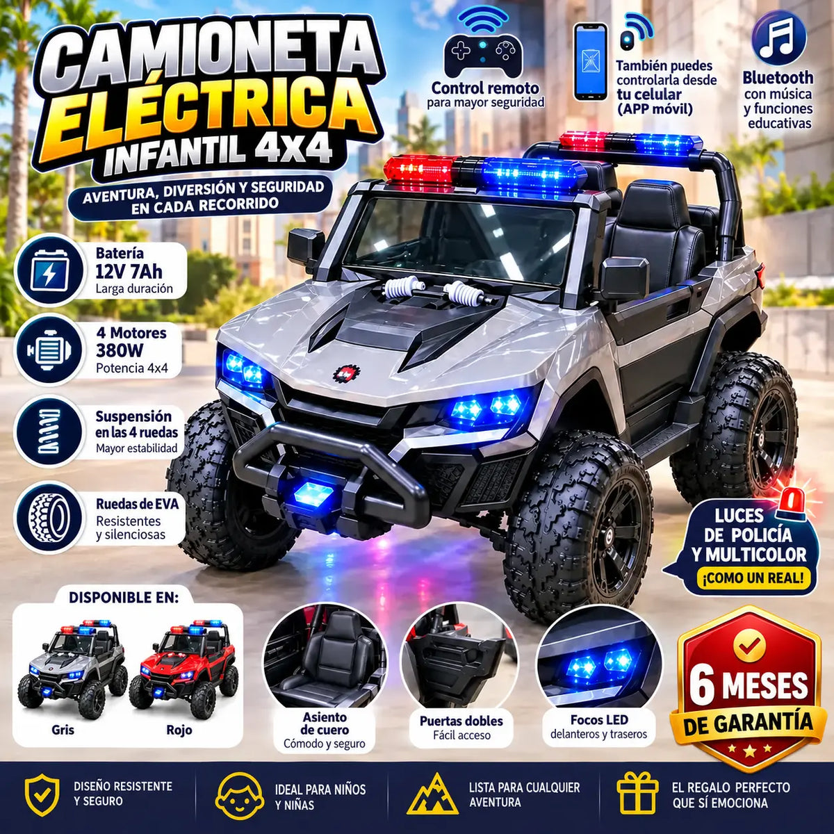 Carro control remoto  XMX 825