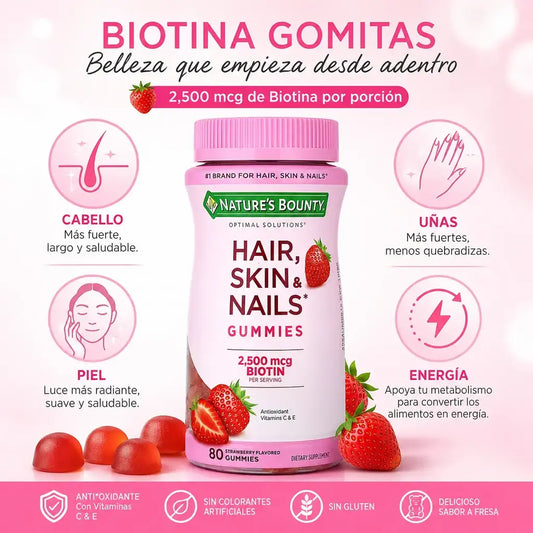 Biotina gomitas