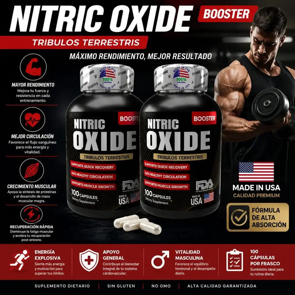 Nitric oxide 100 caps x 2