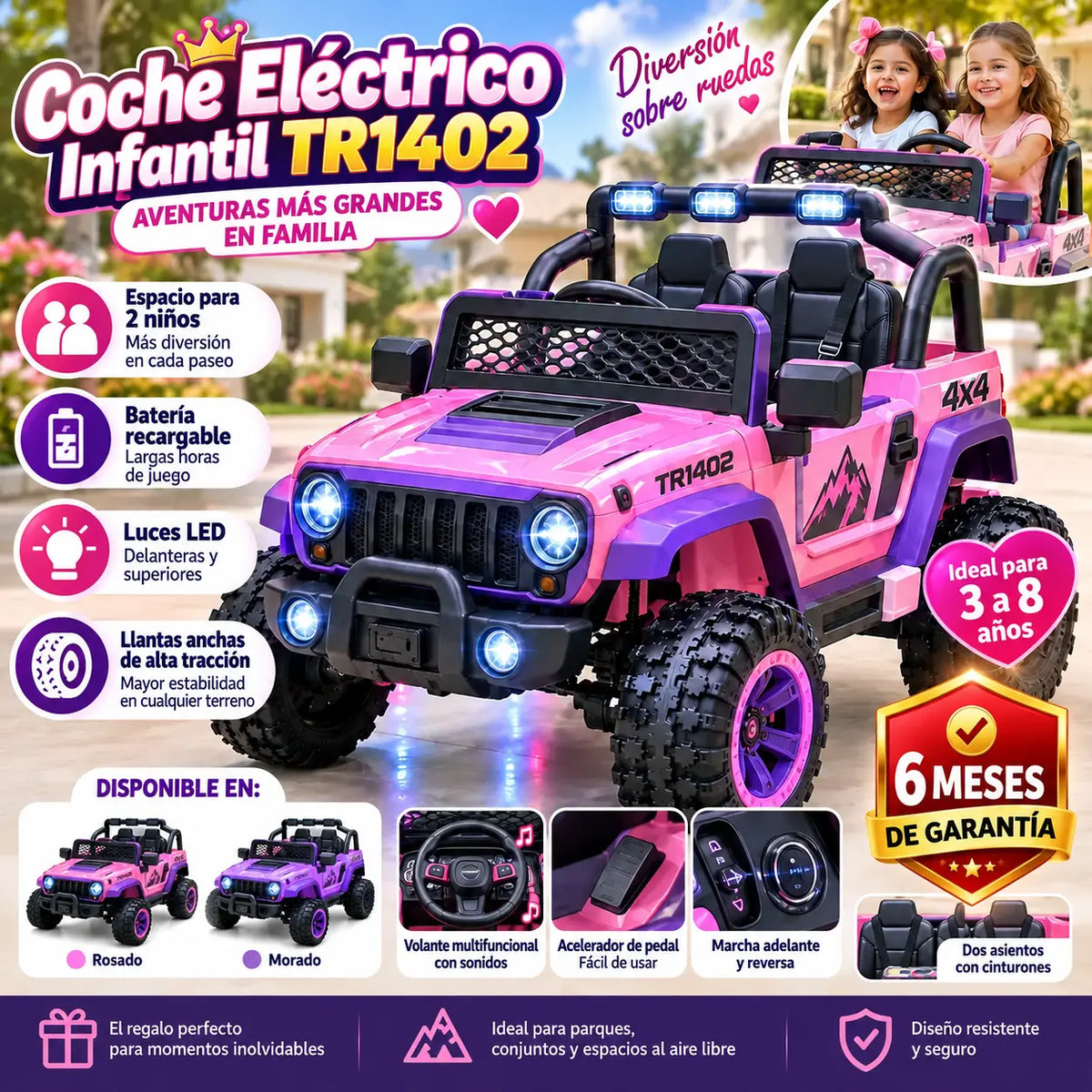 Carro recargable TR 1402