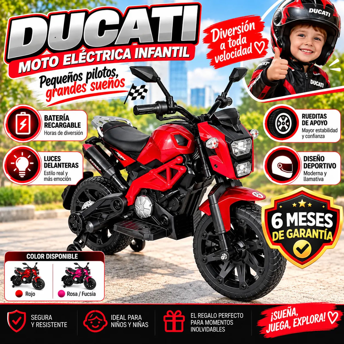 Ducati moto eléctrica