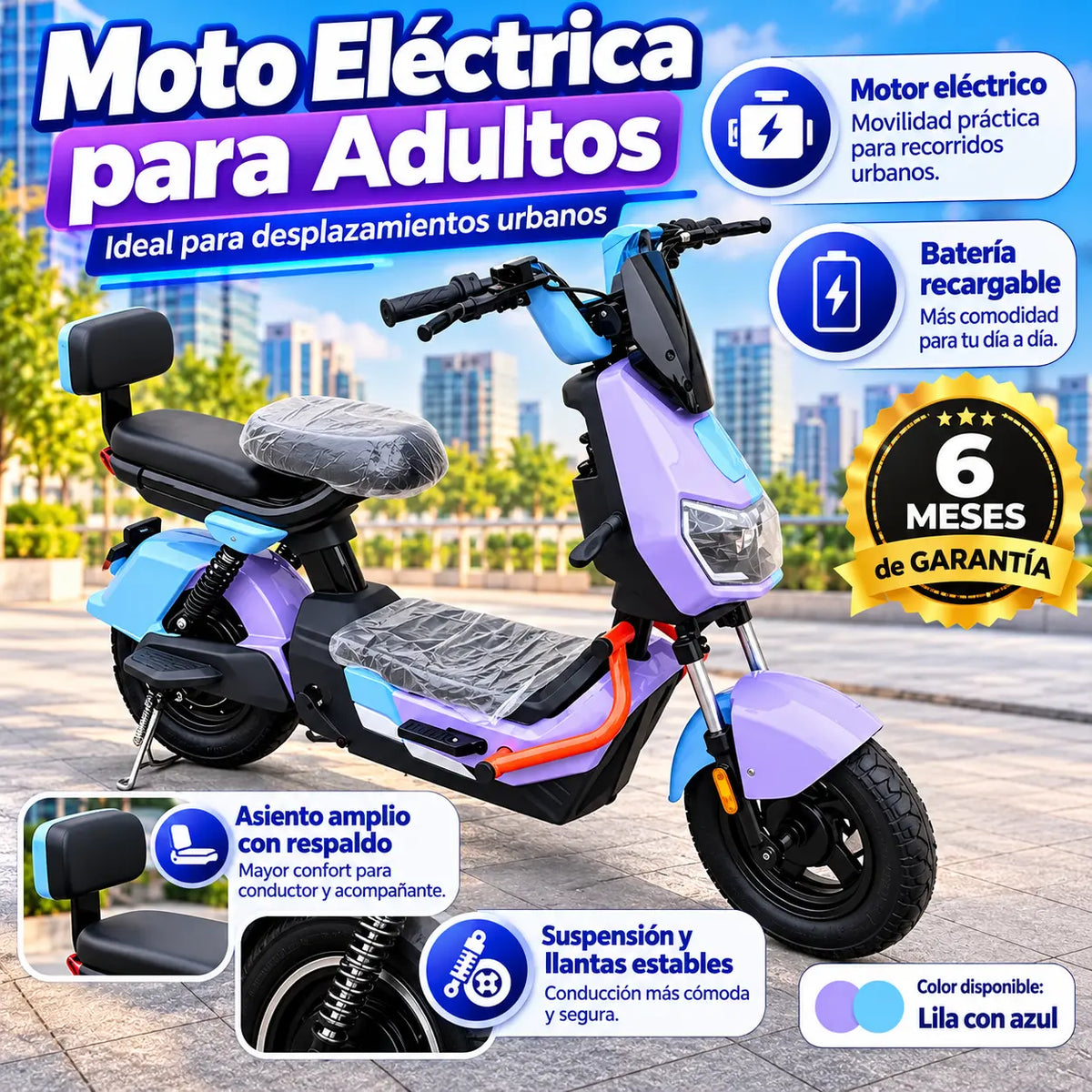 Moto eléctrica ZM