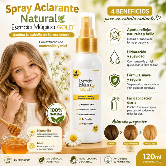 Tónoco aclarante esencia gold mágica