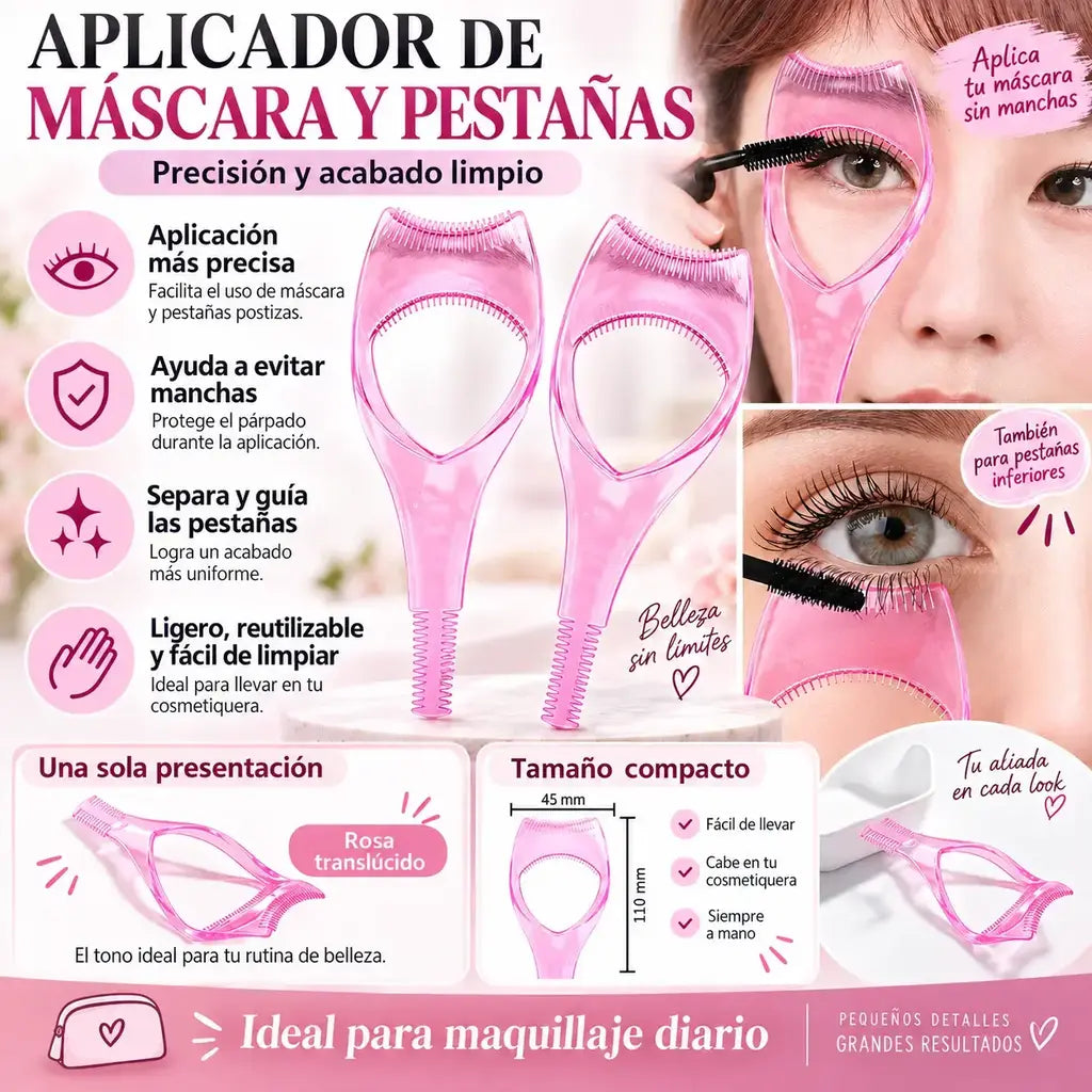 Aplicador de máscara pestañas
