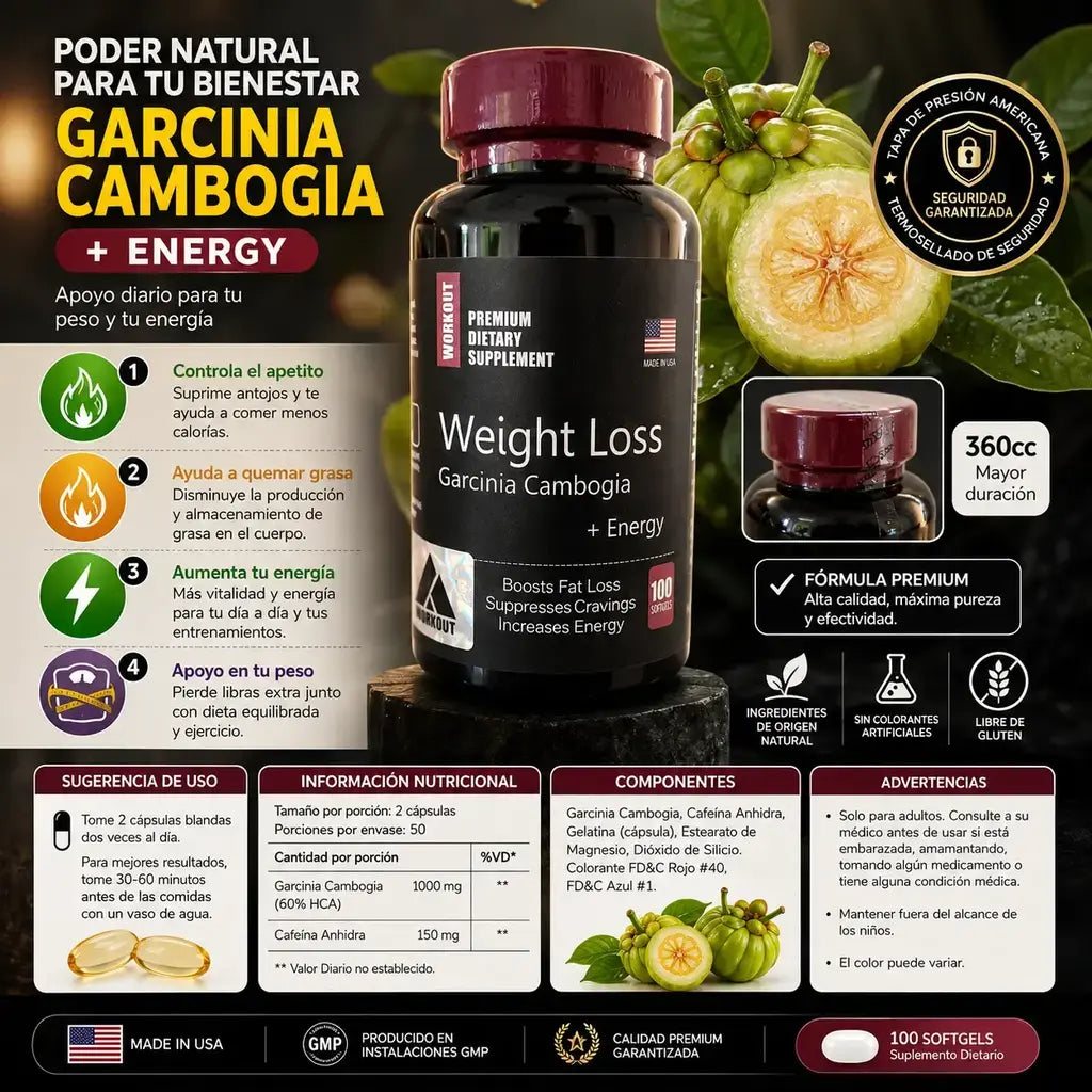 Garcinia cambogia - workout
