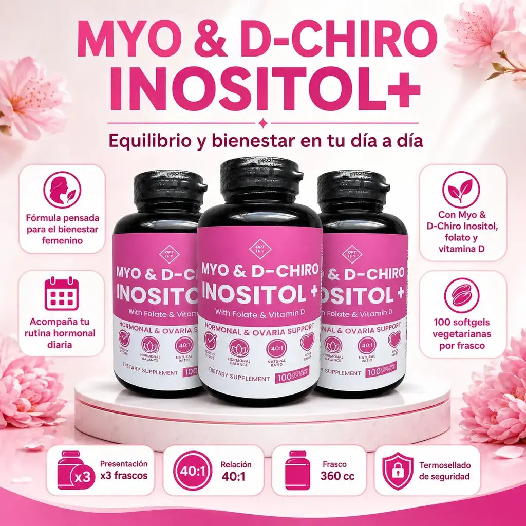 Suplemento optify inositol mio - inositol