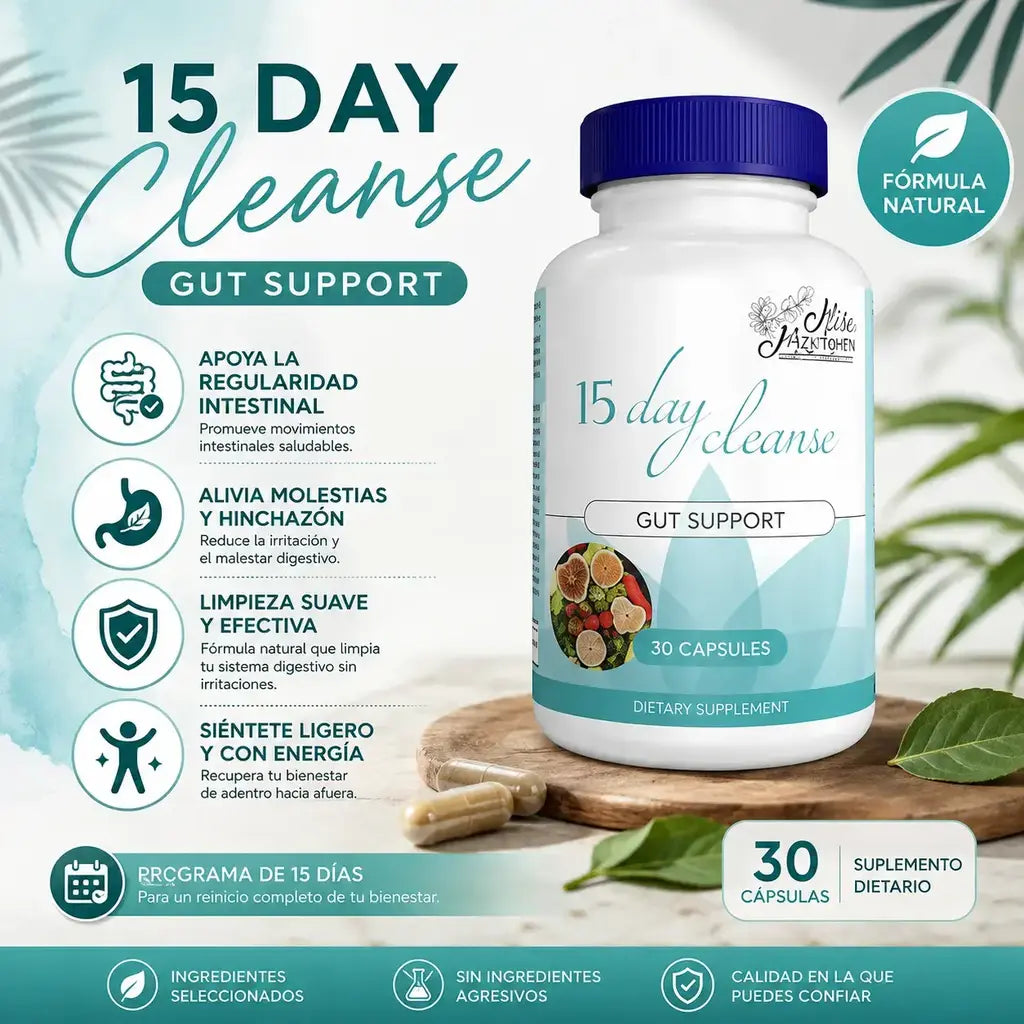 15 Day cleanse x 30 cápsulas