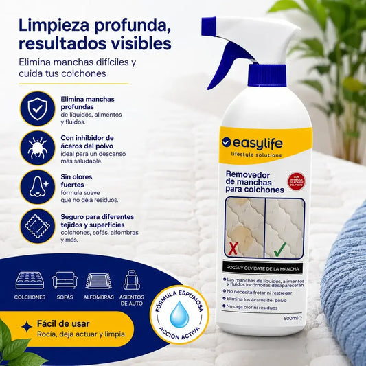 Easylife removedor de manchas para colchones