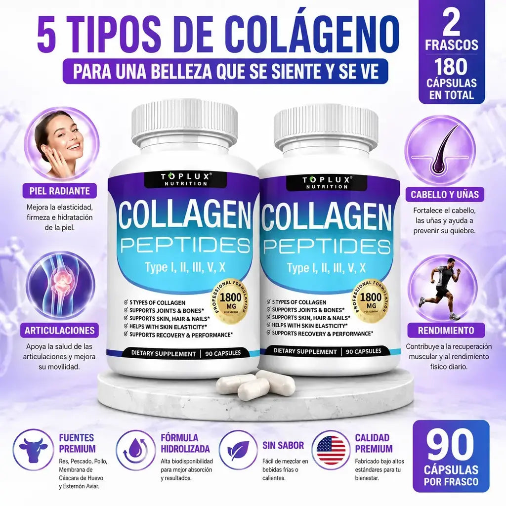 Collagen péptidos x 2 unidades