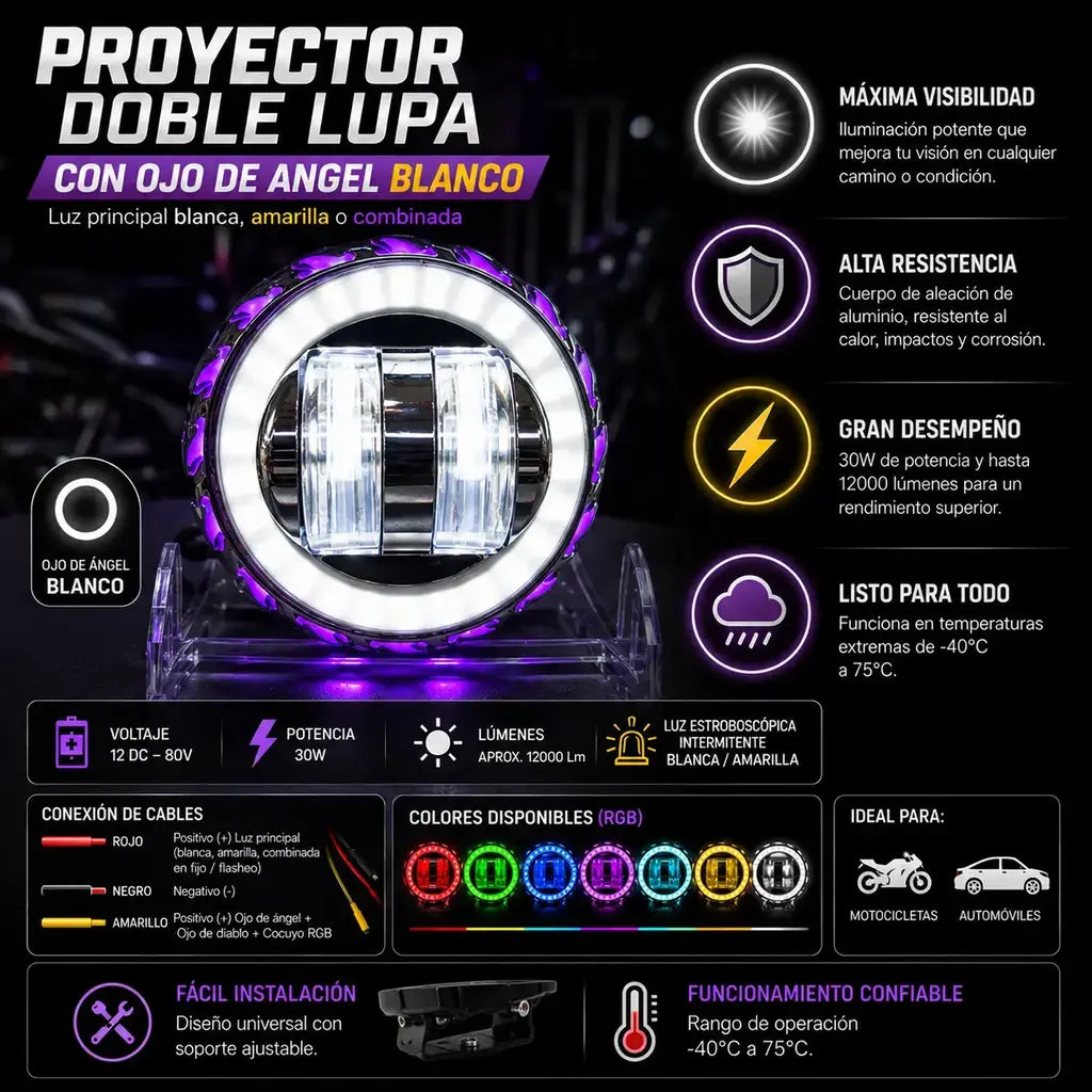 Ojo de diablo  RGB (TB112RGB)