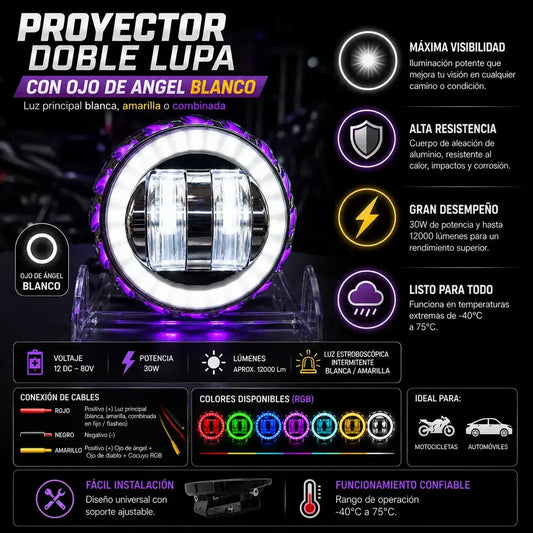 Ojo de diablo  RGB (TB112RGB)