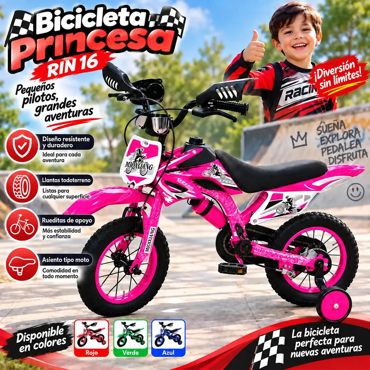 Bicicleta princcesa RIN 16