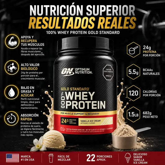 Whey gold standard 1.5 libras