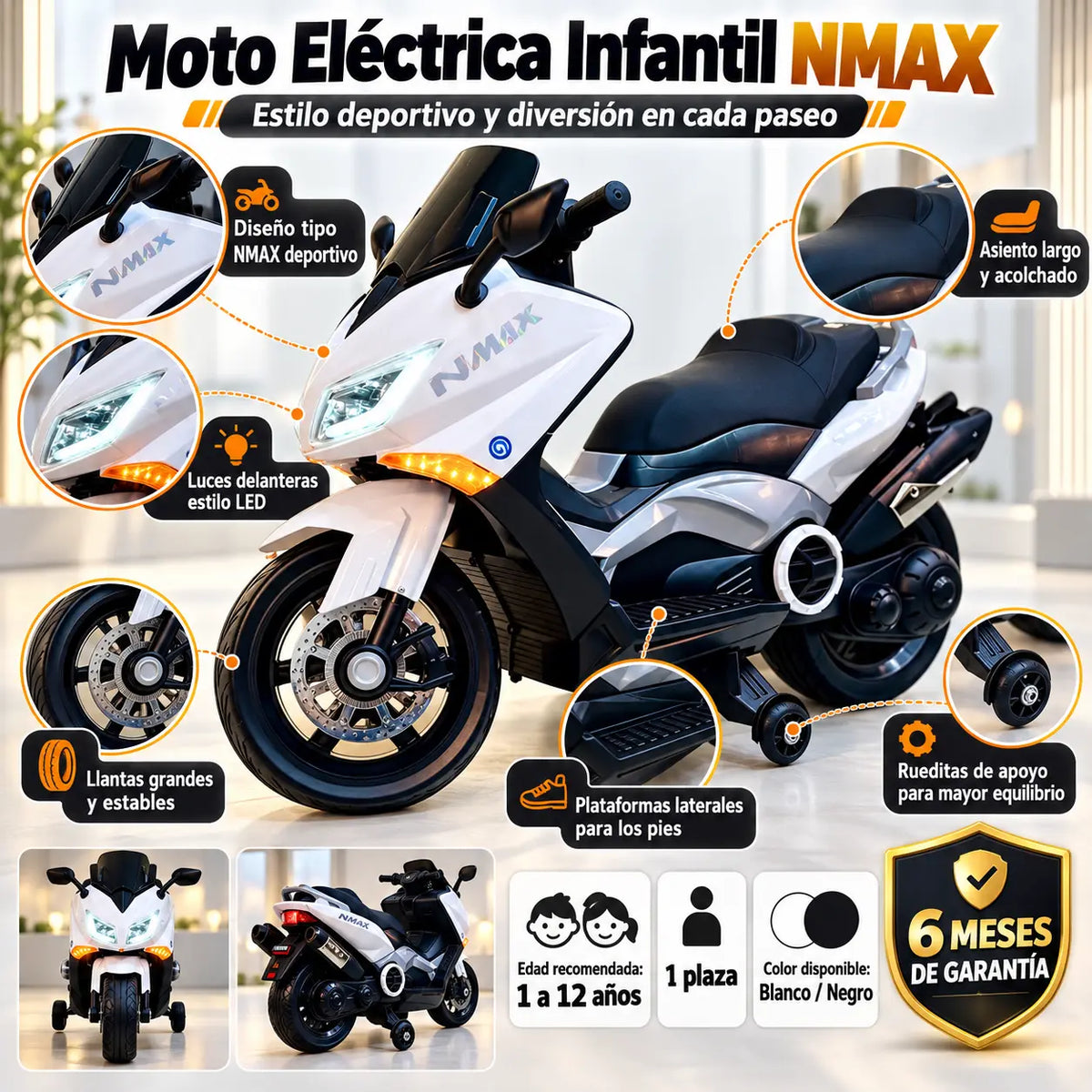 Nmax moto eléctrica
