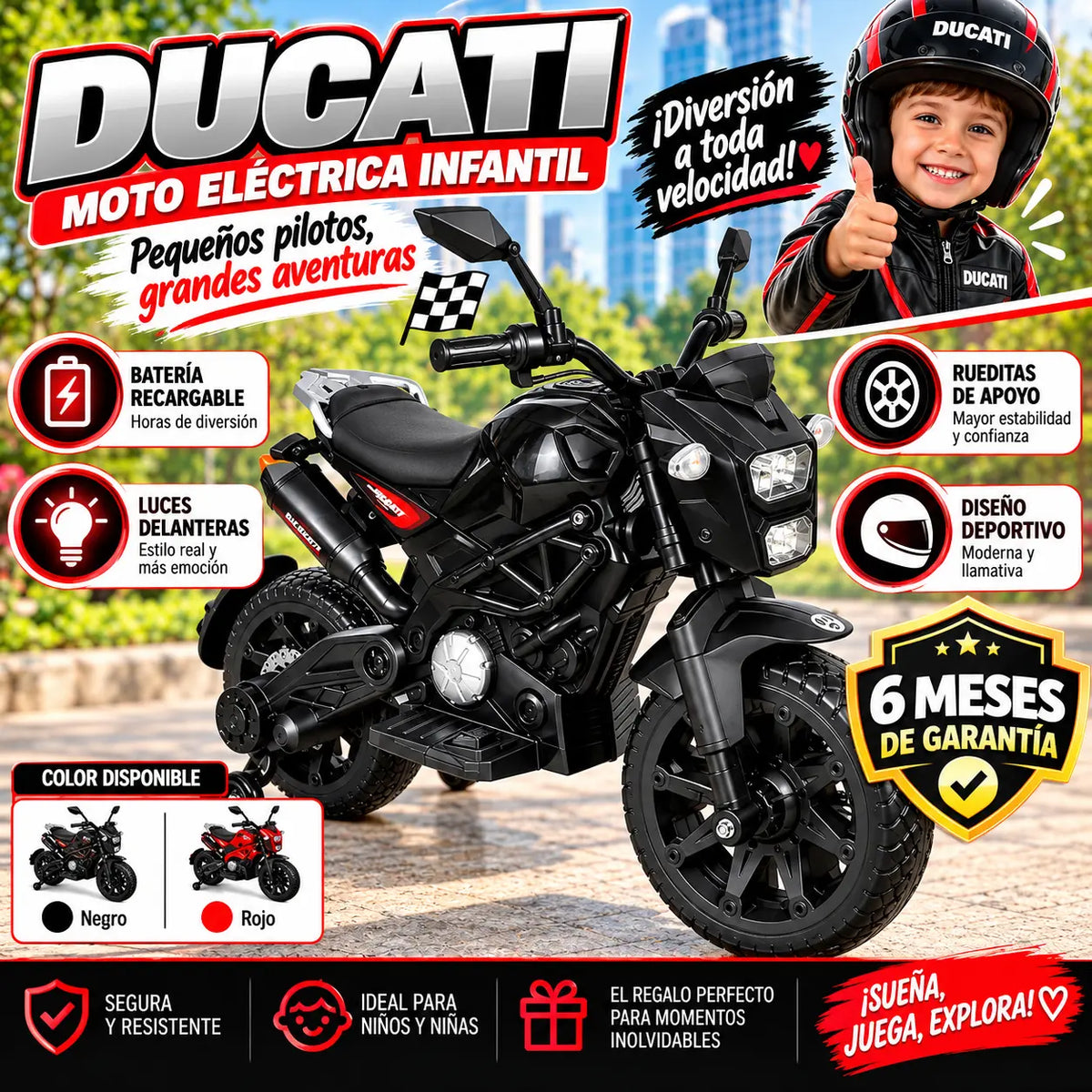 Ducati moto eléctrica