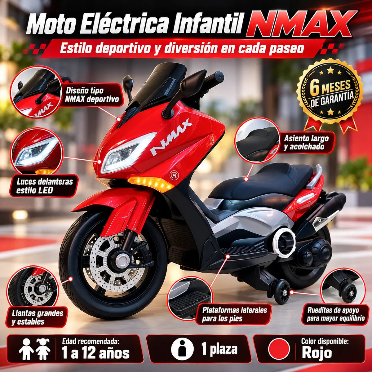 Nmax moto eléctrica