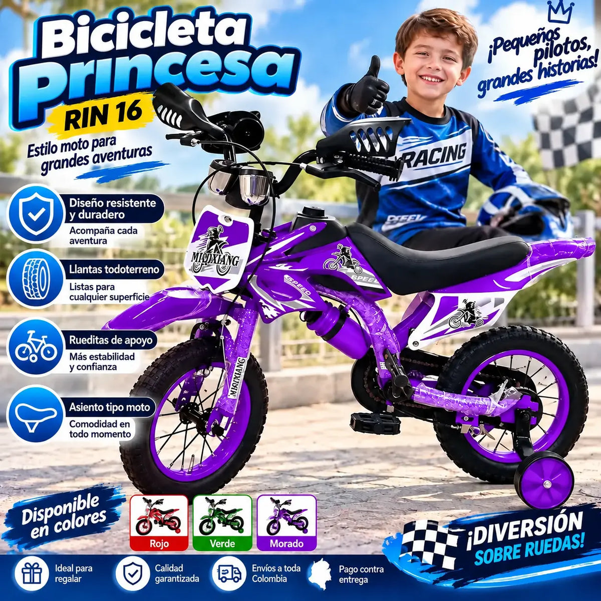 Bicicleta princcesa RIN 16