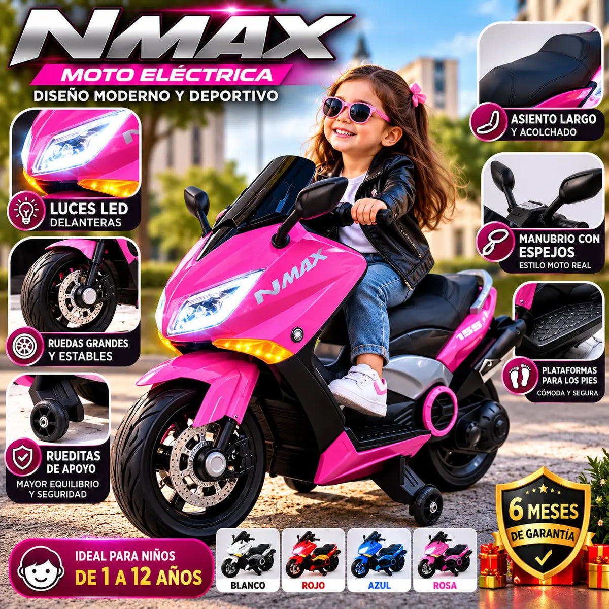Nmax moto eléctrica