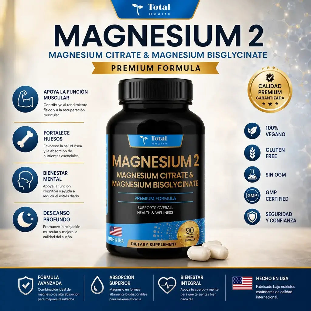 Magnesio citrato bisglicinato