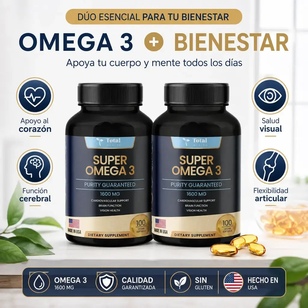 Súper omega 3 total health