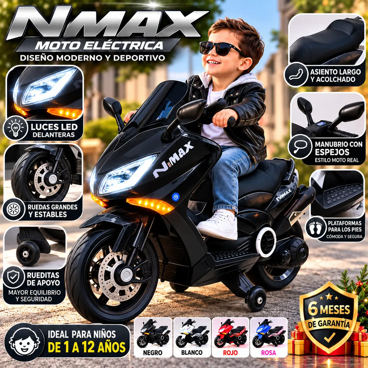 Nmax moto eléctrica