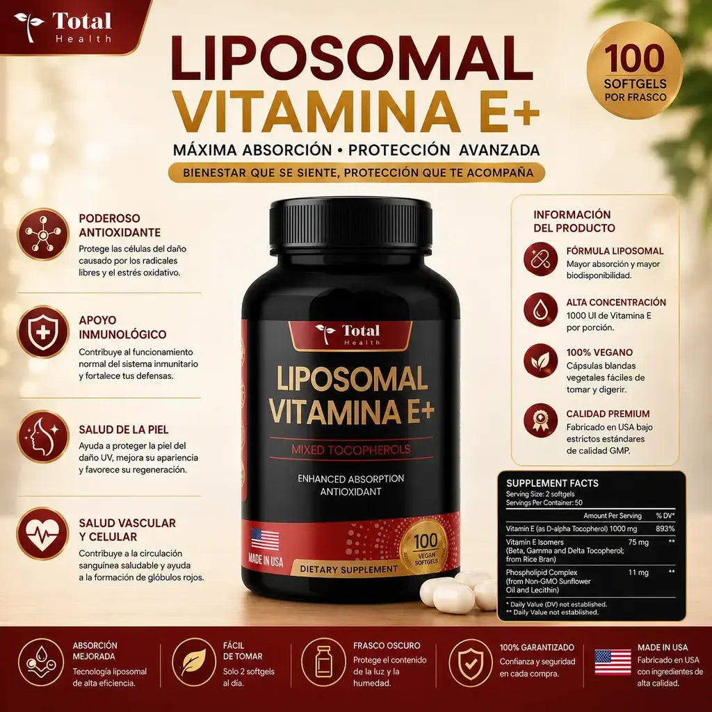 Vitamina E liposomal total health