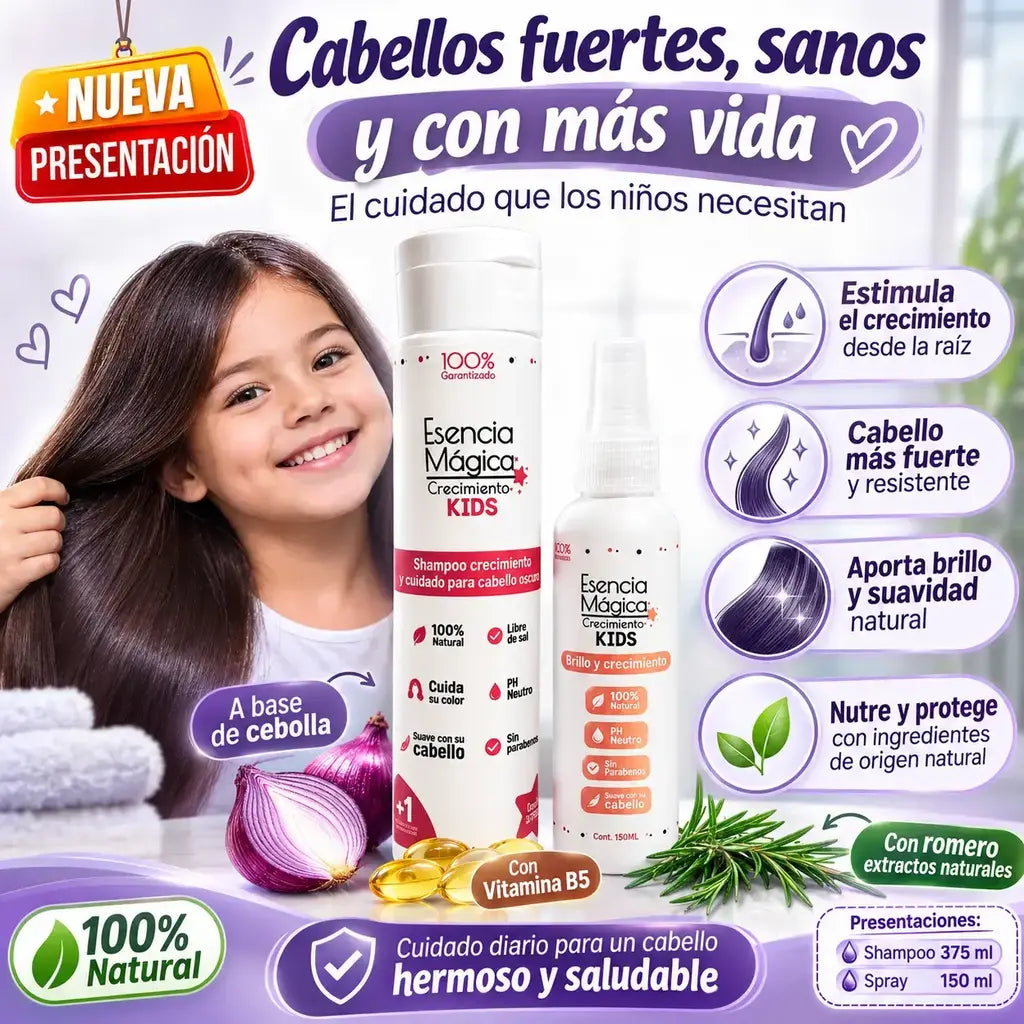 Kit crecimiento castaño oscuro
