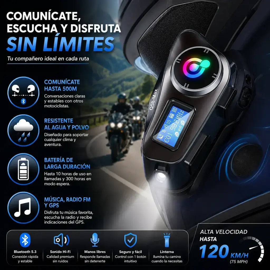 Audifonos intercomunicadores