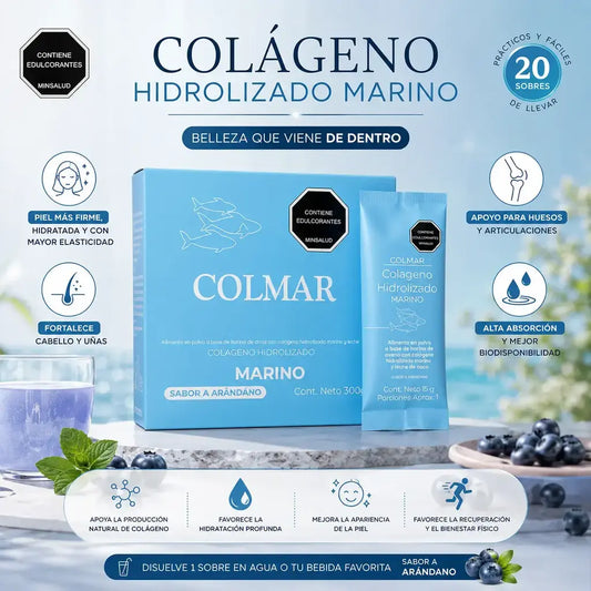 Caja de sobres de colágeno  marino x sobres