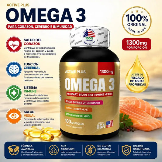 Omega 3 americano x 100 softgels