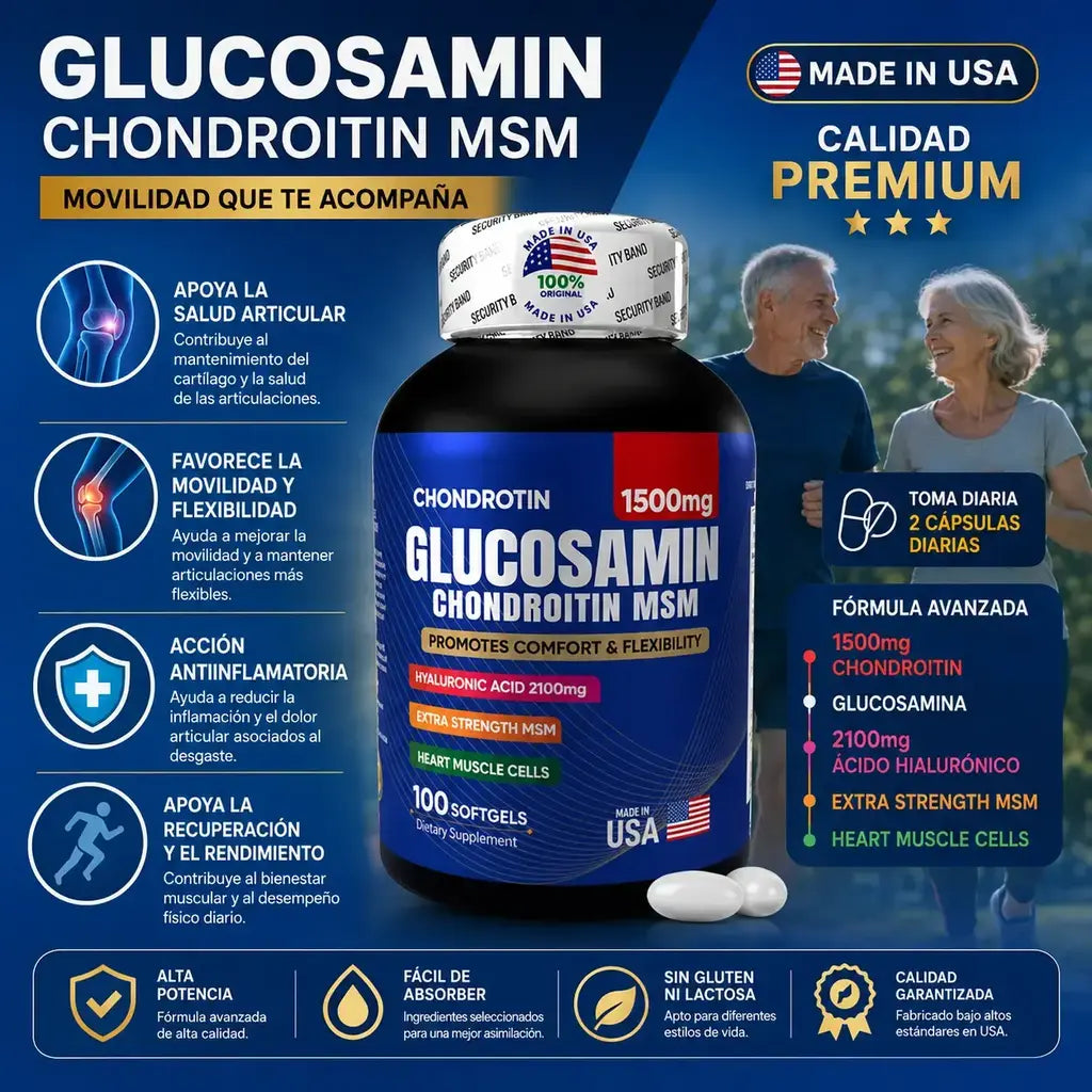 Glucosamina americana x 100 softgels