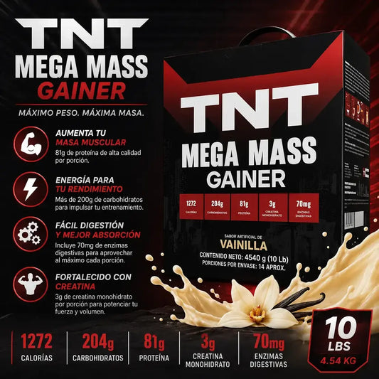 Tnt mass gainer 10 lbs