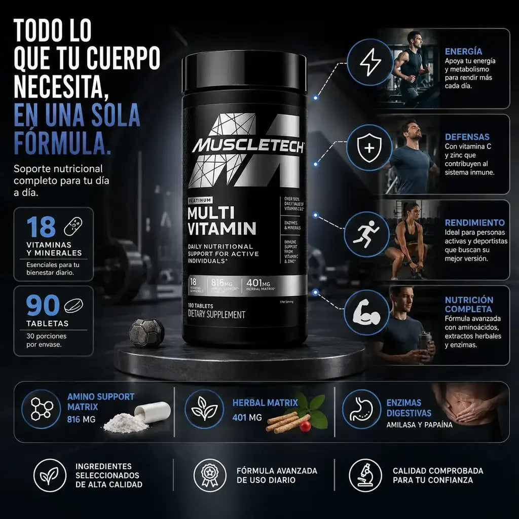 Multivitamínico platinum