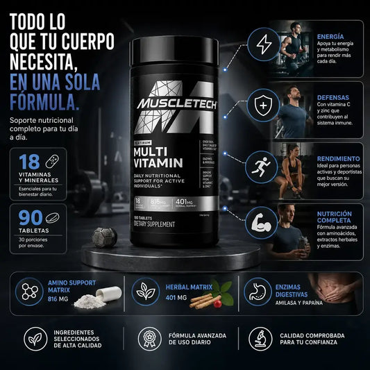 Multivitamínico platinum