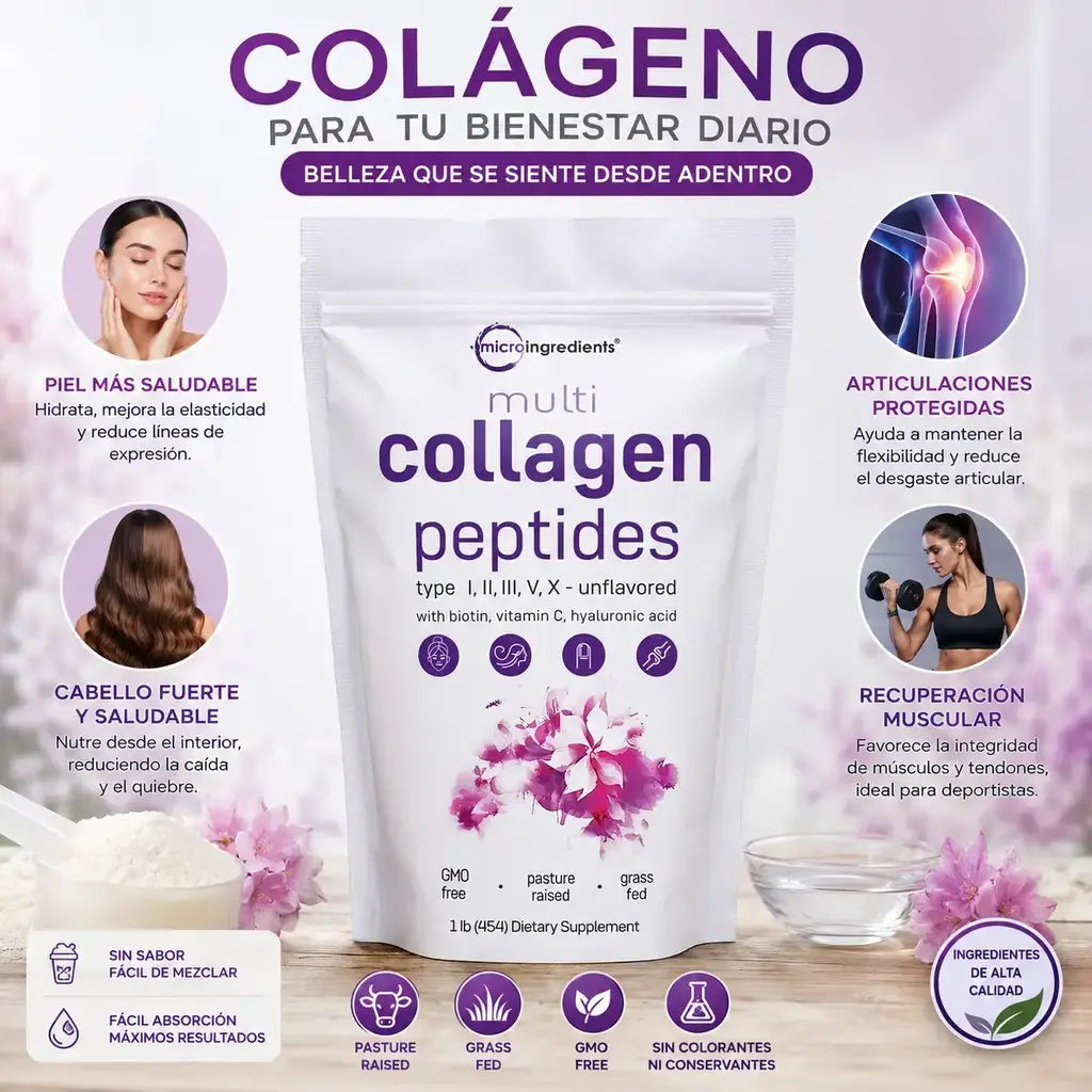 Bolsa multi collagen péptides