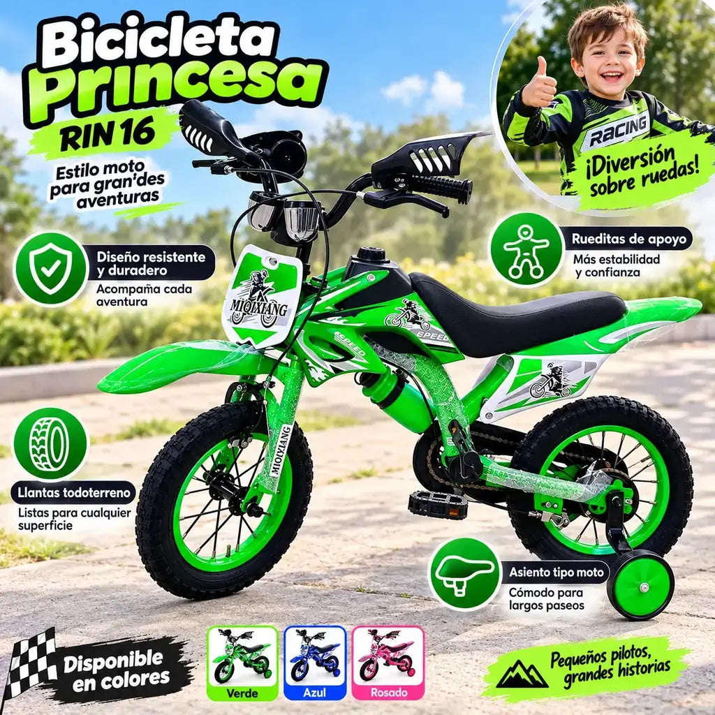 Bicicleta princcesa RIN 16