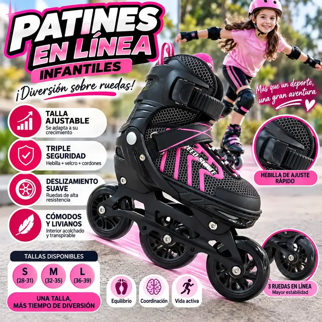 Patines semi profesional talla 34- 38