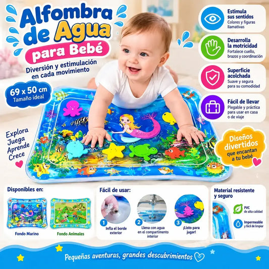 Tapete sinsorial piscina para niños bebés
